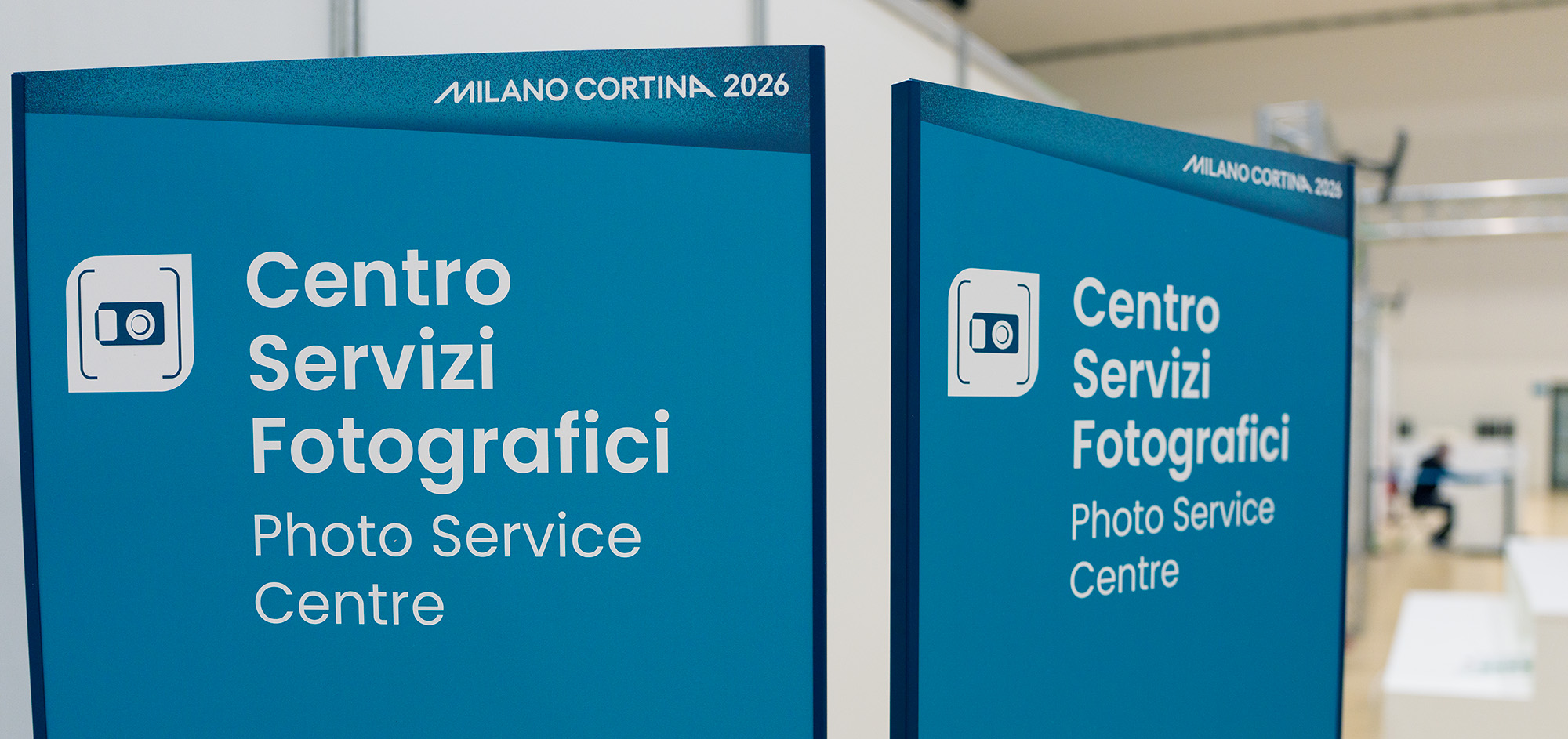 The Photo Service Centre in Milan at the Milan Cortina 2026 Winter Olympics in Cortina, Italy.